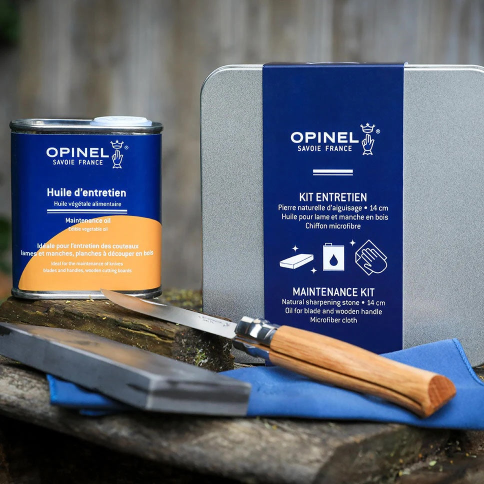 Opinel Knife Maintenance Kit - Opinel USA Inc - Bluecashew Kitchen Homestead