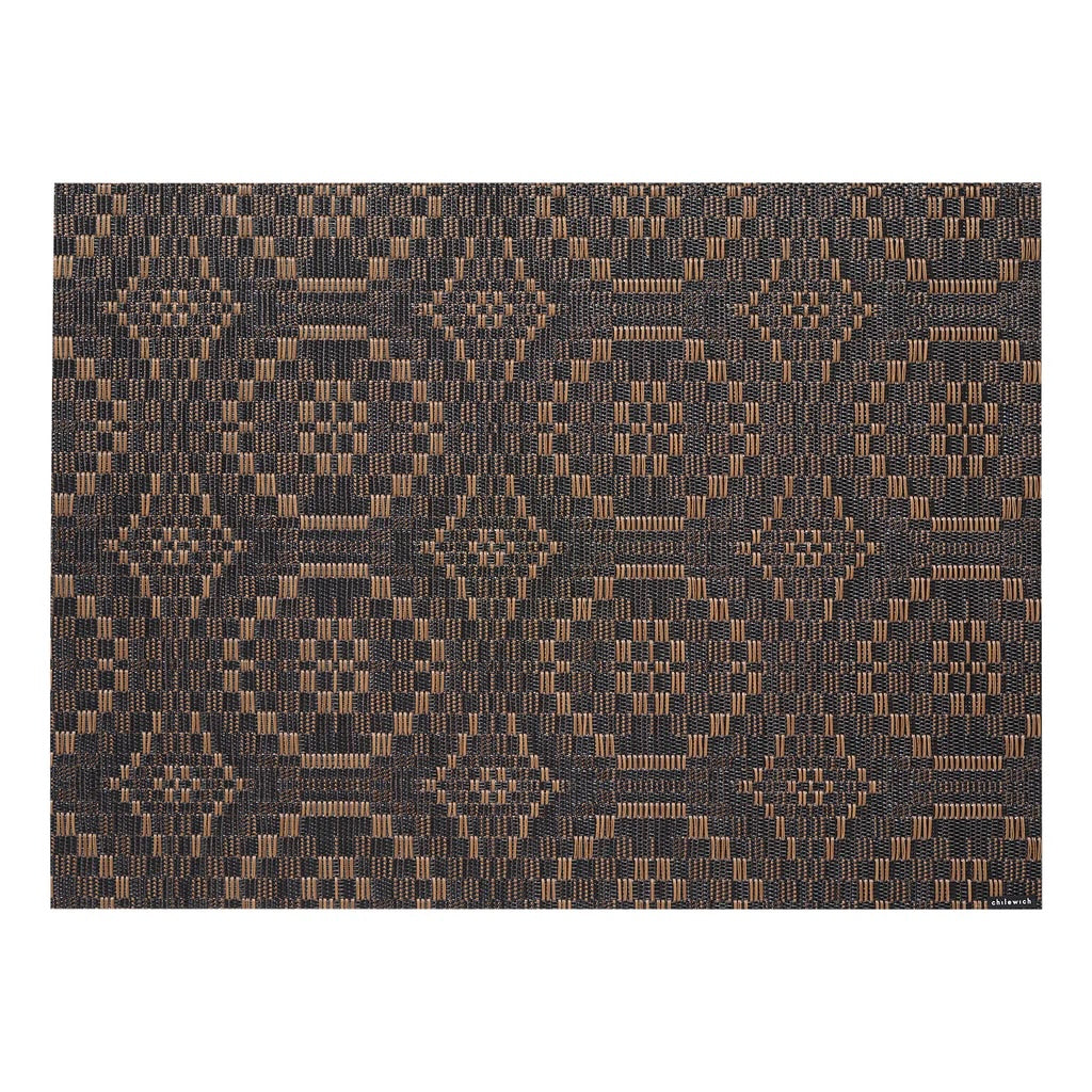 Overshot Table Mat | Tiger Eye - Chilewich LLC - bluecashew kitchen homestead