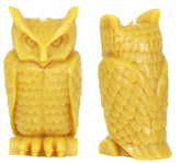Wise Owl Beeswax Candle | Natural - sunbeam candles - Bluecashew Kitchen Homestead