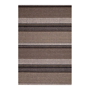 Pleat Stripe Shag Utility Mat | Oyster - Chilewich LLC - bluecashew kitchen homestead