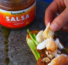 Campfire Kelp Salsa - barnacle foods - Bluecashew Kitchen Homestead