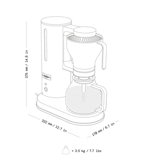 Aarke Coffee Maker | Stainless Steel