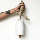 Thrown Bell Tall | Full Moon White - MQuan - Bluecashew Kitchen Homestead