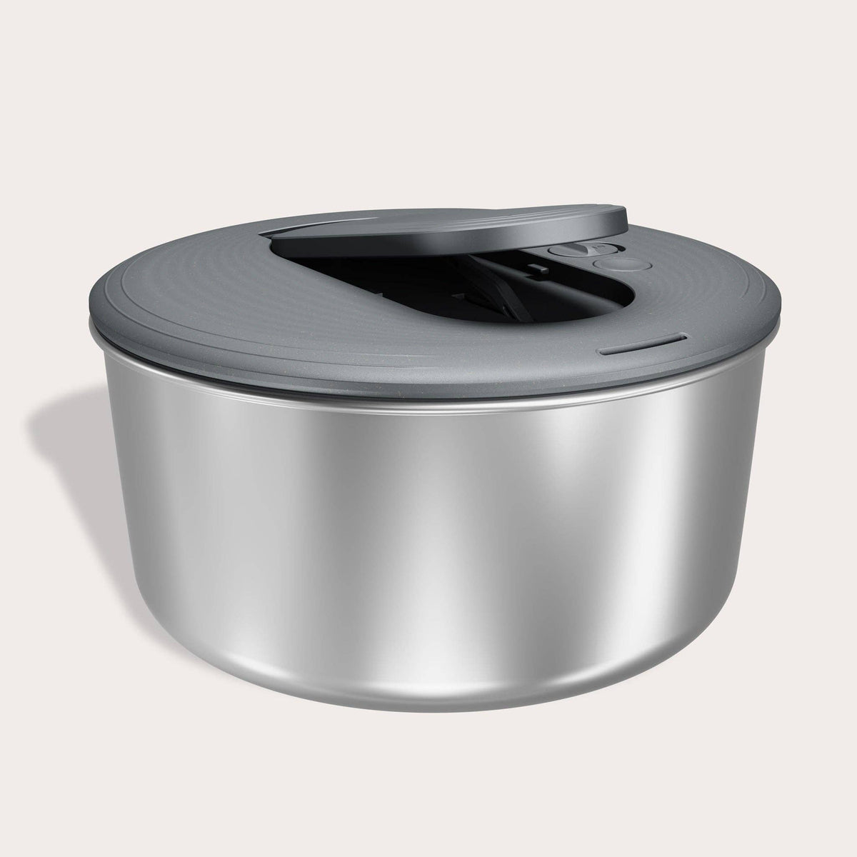 Swift Dry Stainless Steel Salad Spinner | Small - DKHB [Zyliss, Cole & Mason, Swissmar, AdHoc, Ken Hom] - bluecashew kitchen homestead