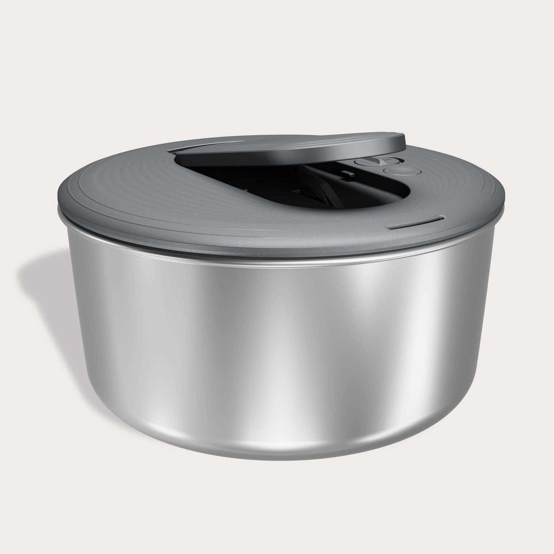 Swift Dry Stainless Steel Salad Spinner | Small - DKHB [Zyliss, Cole & Mason, Swissmar, AdHoc, Ken Hom] - bluecashew kitchen homestead