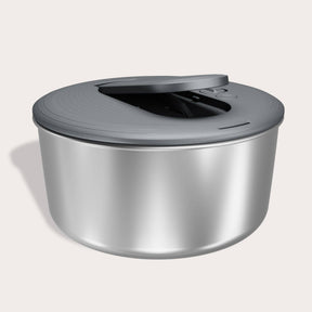 Swift Dry Stainless Steel Salad Spinner | Small - DKHB [Zyliss, Cole & Mason, Swissmar, AdHoc, Ken Hom] - bluecashew kitchen homestead