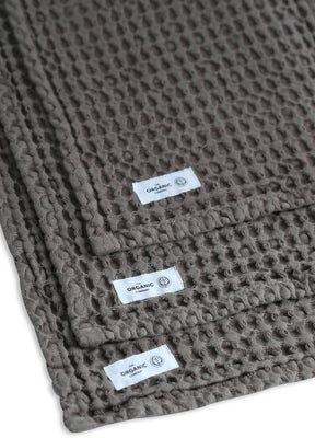 Big Waffle Wash Cloth (3 pack) | Clay - The Organic Company - bluecashew kitchen homestead