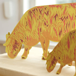 Highland Cow Greeting Card - East End Press - bluecashew kitchen homestead