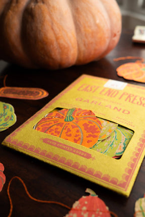 Squash + Pumpkins Garland - East End Press - bluecashew kitchen homestead