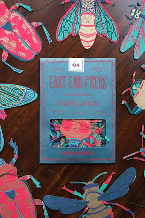 Insects Sewn Garland - East End Press - bluecashew kitchen homestead