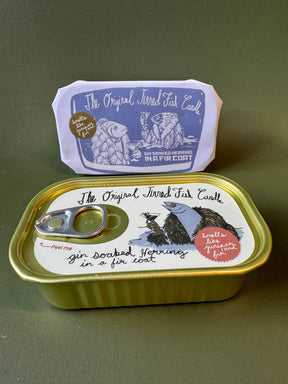 Tinned Fish Candle | Juniper + Fraser Fir