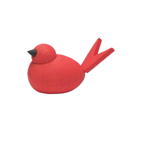 Swedish Wooden Bird - Red - Cose Nuove - bluecashew kitchen homestead