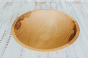 Beech Bowl with Bee's Oil Finish | 15"