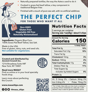 Masa Traditional Tortilla Chips | Blue