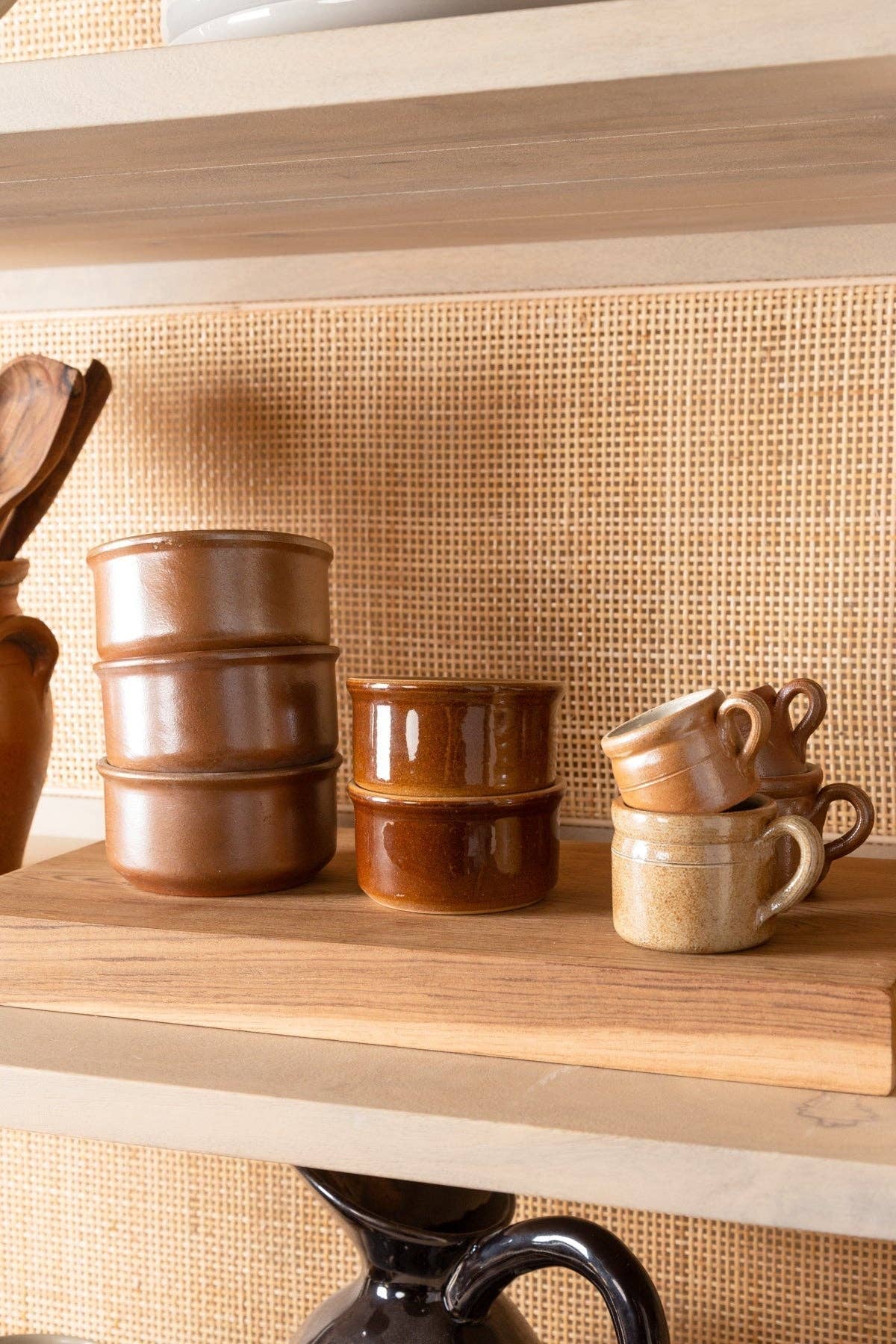 Round Bowl: Brown / X Small - Une Vie Nomade - bluecashew kitchen homestead