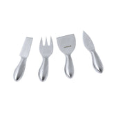 Swissmar Cheese Knife Set | 4-Piece Stainless Steel Petite - DKHB [Zyliss, Cole & Mason, Swissmar, AdHoc, Ken Hom] - Bluecashew Kitchen Homestead