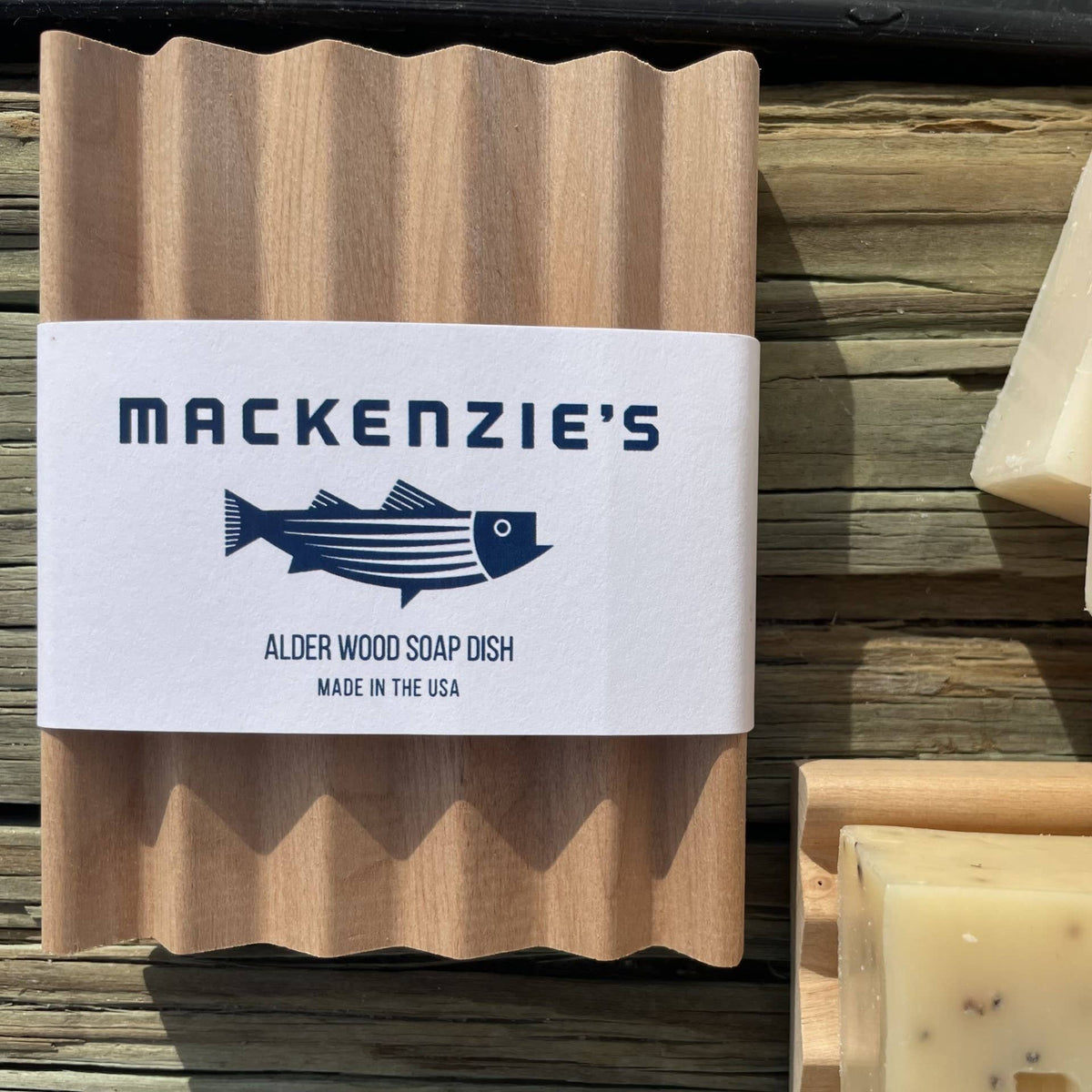 MacKenzie's Signature Soap Dishes (12 qty) - MacKenzie's Fisherman - Bluecashew Kitchen Homestead