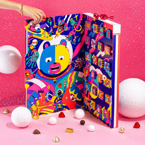 Galactique Chocolate Advent Calendar - Le Chocolat de Francais - bluecashew kitchen homestead