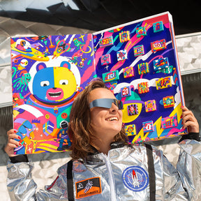 Galactique Chocolate Advent Calendar - Le Chocolat de Francais - bluecashew kitchen homestead