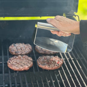 Stainless Steel Burger Smasher - Fox Run Brands - Bluecashew Kitchen Homestead