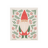 Holiday Gnome Swedish Dishcloth