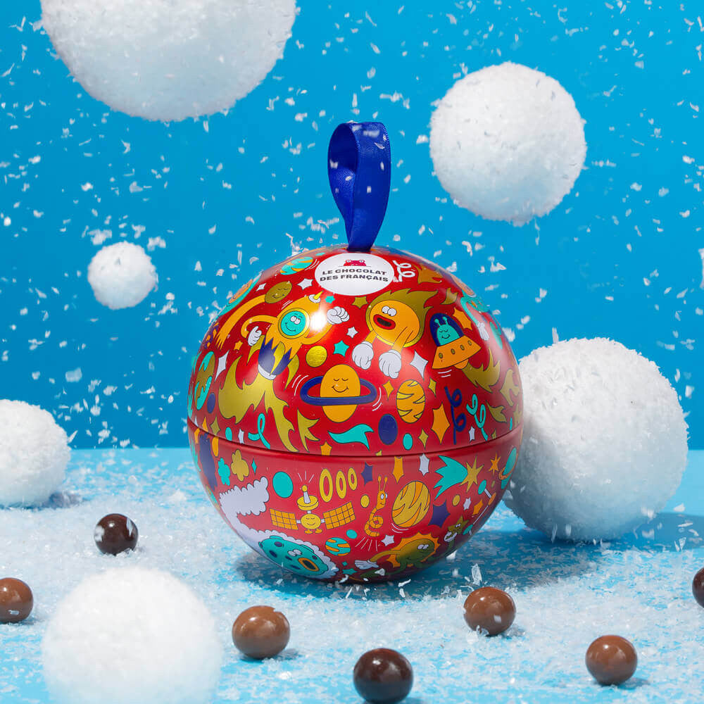 Galactique Chocolate Christmas Bauble