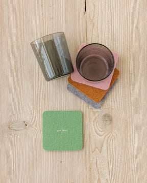 Bierfilzl Chic Coasters - Graf Lantz - Bluecashew Kitchen Homestead