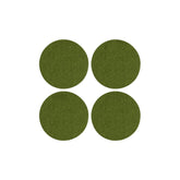 Bierfilzl Round Coasters | Loden Green