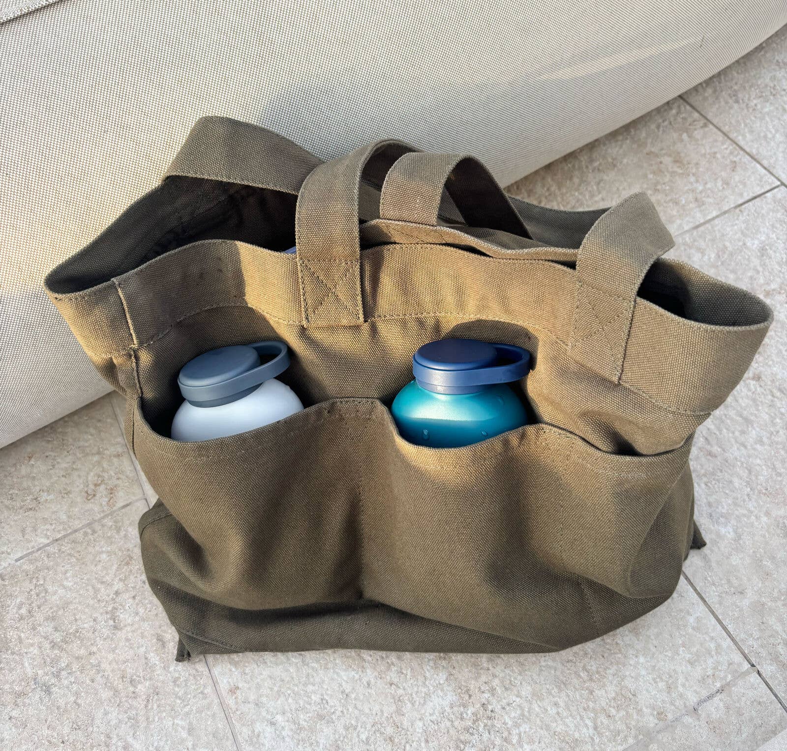 Slim Water Bottle | Blue Abyss + Midnight