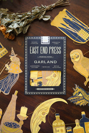 Samhain Garland - East End Press - bluecashew kitchen homestead
