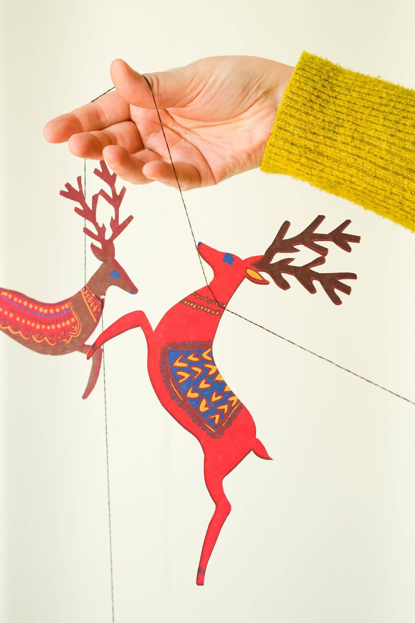 Reindeer Sewn Garland
