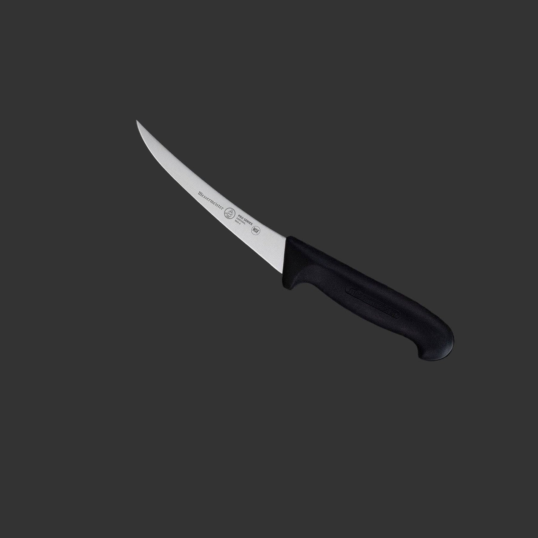Pro Series Semi-Flex Curved Boning Knife - 6" - Messermeister - bluecashew kitchen homestead