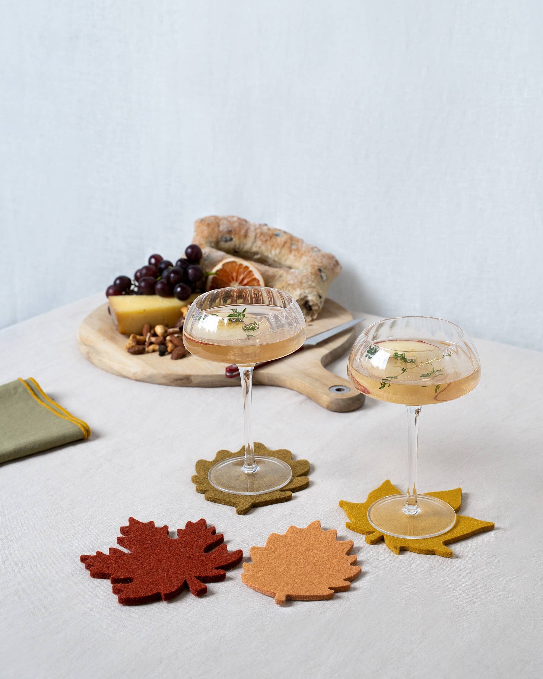 Autumn Leaf Coasters