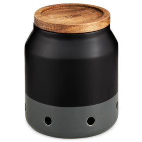 Ceramic Garlic Keeper - DKHB [Zyliss, Cole & Mason, Swissmar, AdHoc, Ken Hom] - bluecashew kitchen homestead