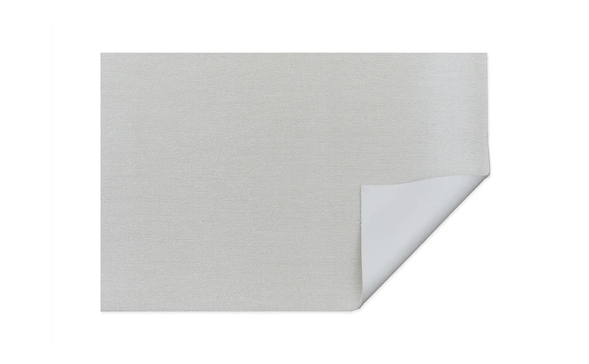 Solid Shag Utility Mat | Super White