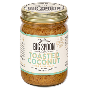Toasted Coconut Almond Butter - Big Spoon Roasters - bluecashew kitchen homestead