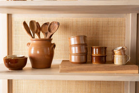Round Bowl: Brown / X Small - Une Vie Nomade - bluecashew kitchen homestead