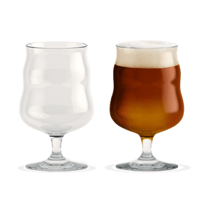 Holmegaard & Mikkeller- Footed Beer Glasses -13.5oz-Set of 2 - Danish Design Collective - bluecashew kitchen homestead