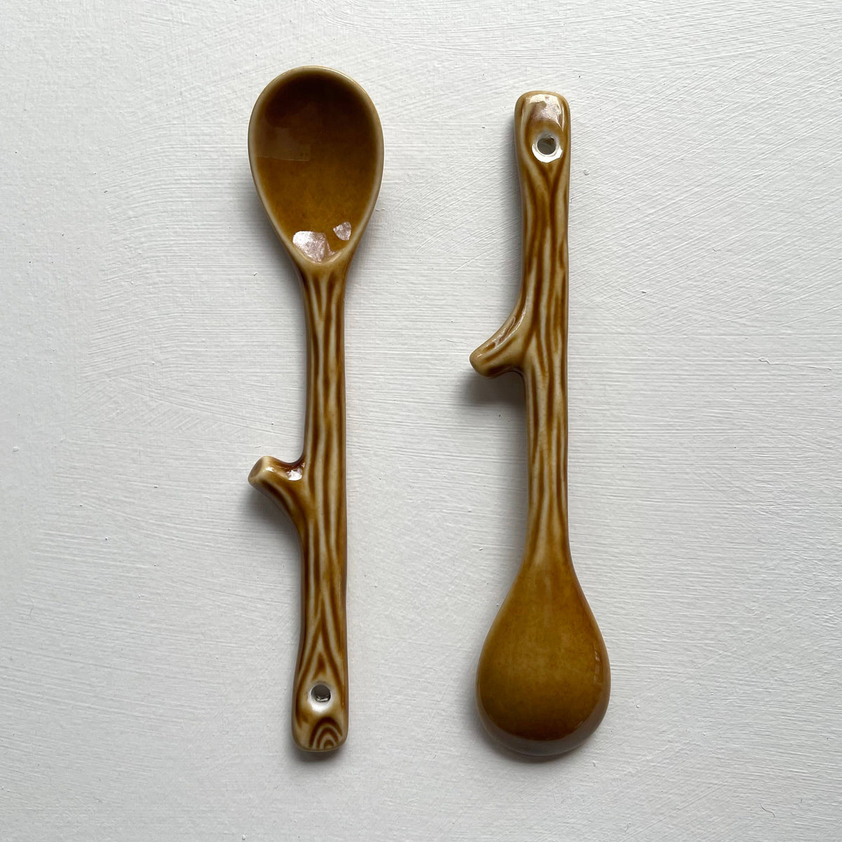 Twig Spoon | Brown - fort & field - Bluecashew Kitchen Homestead