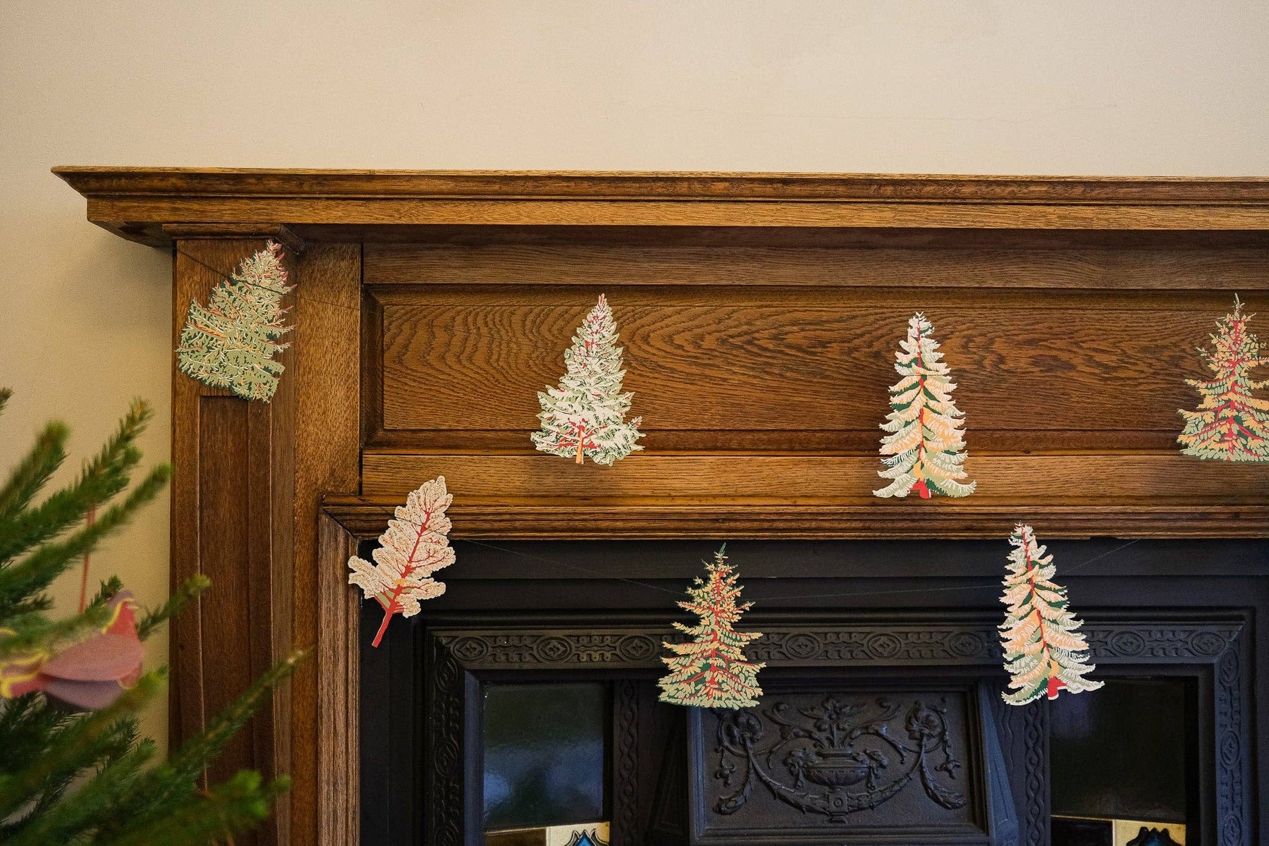 Wintry Forest Sewn Garland