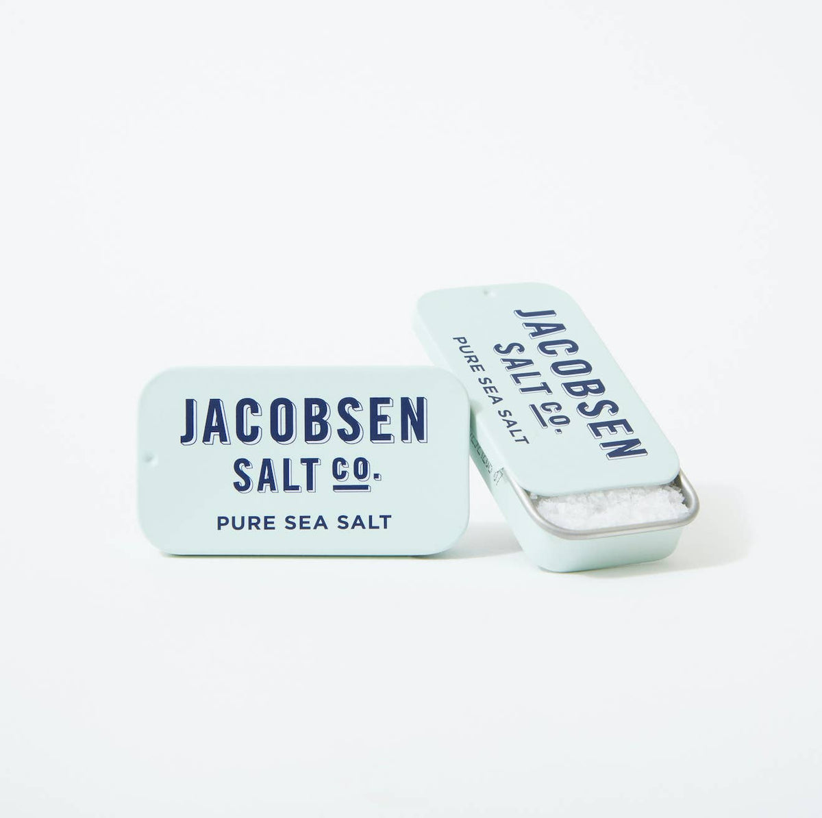 Kosher Sea Salt Slide Tin - Jacobsen Salt Co. - Bluecashew Kitchen Homestead