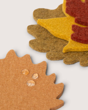Autumn Leaf Coasters
