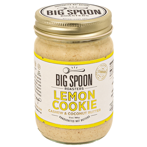 Lemon Cookie Cashew & Coconut Butter - Big Spoon Roasters - bluecashew kitchen homestead