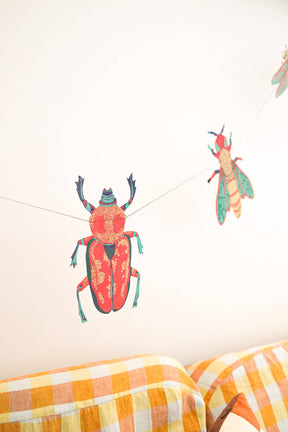 Insects Sewn Garland - East End Press - bluecashew kitchen homestead