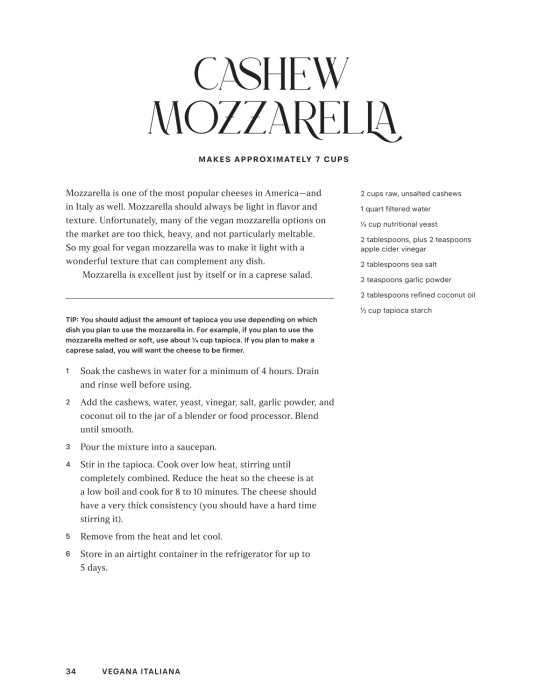 Vegana Italiana | by Tara Punzone