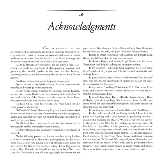 Entertaining | by Martha Stewart