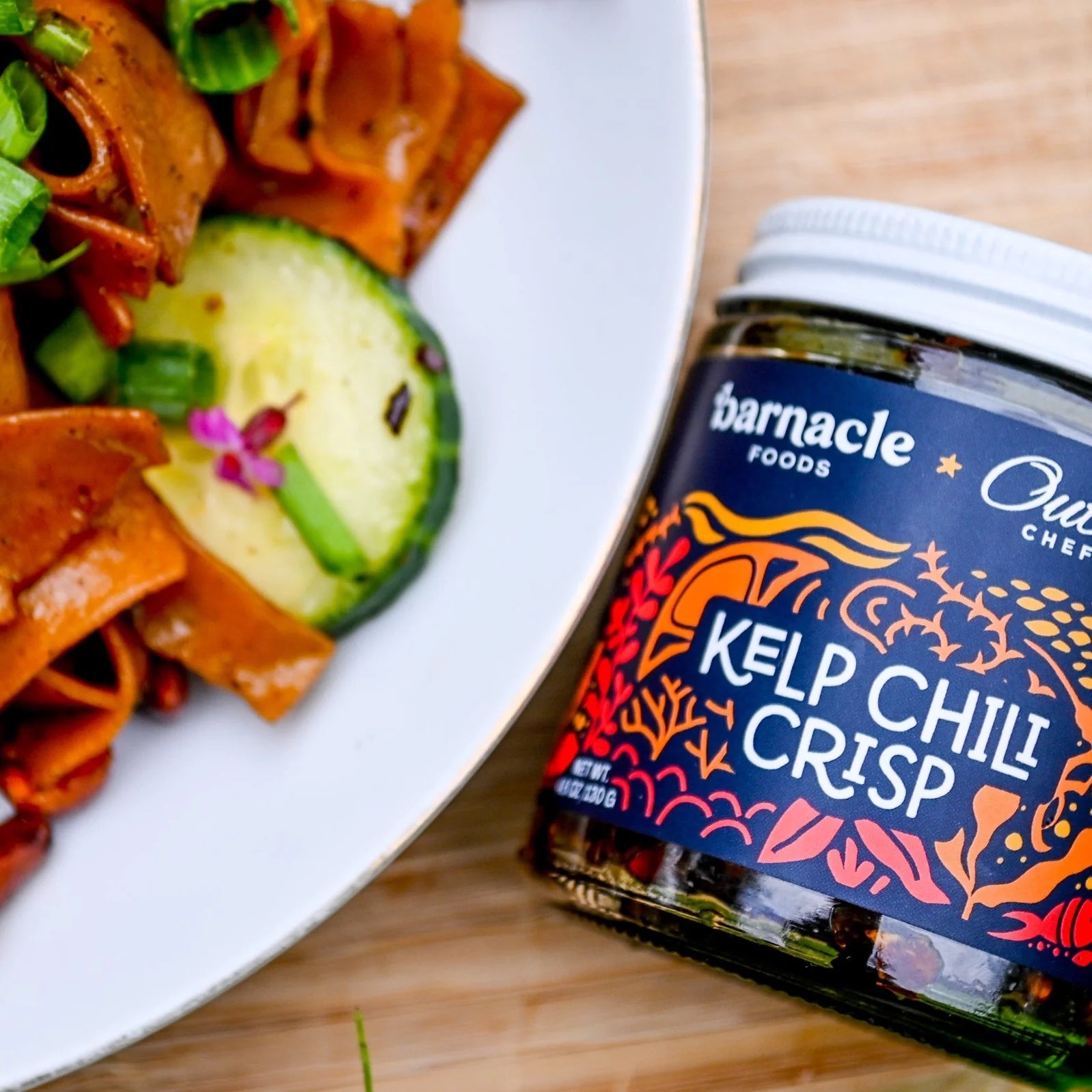 Kelp Chili Crisp - barnacle foods - Bluecashew Kitchen Homestead
