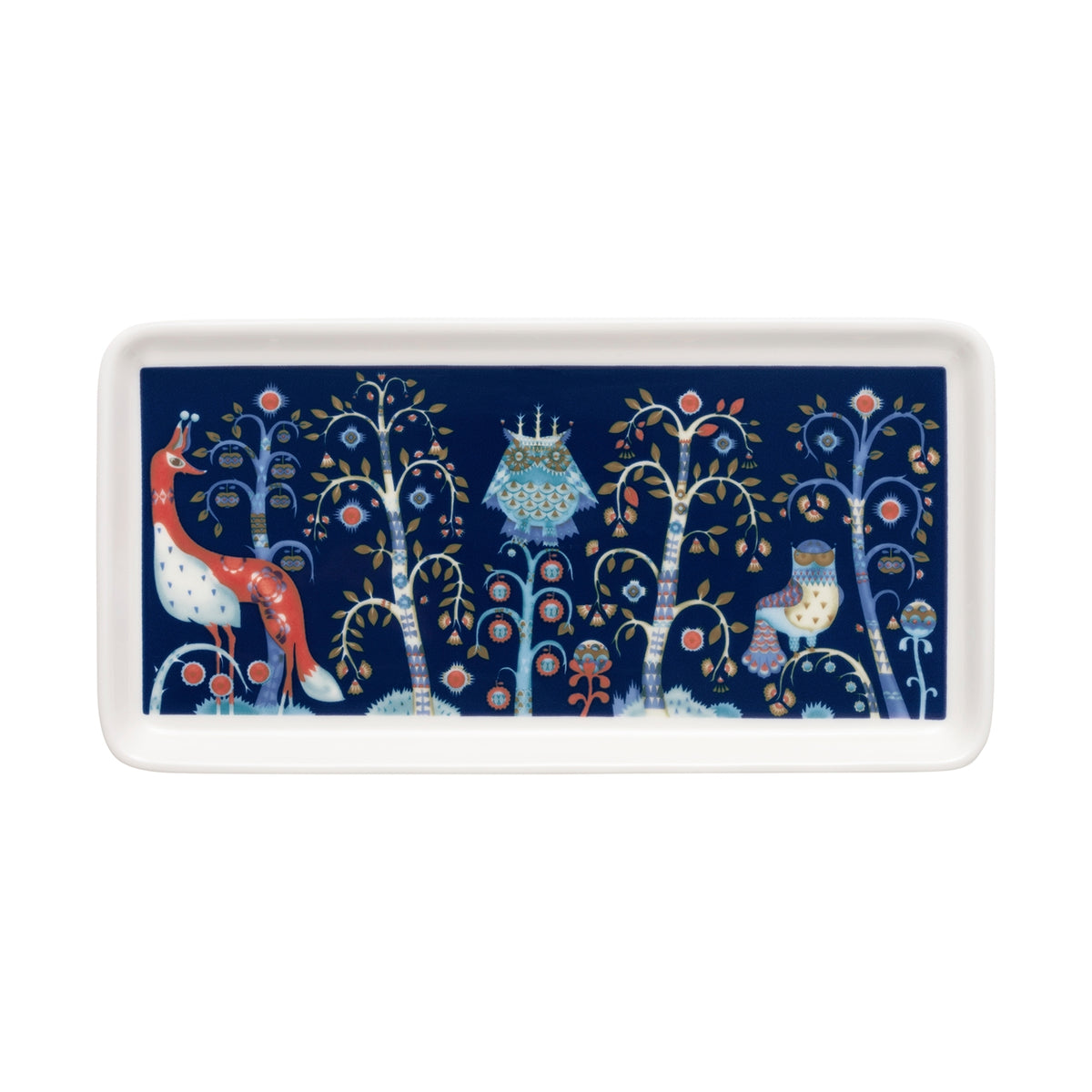 Taika Rectangle Plate | Blue