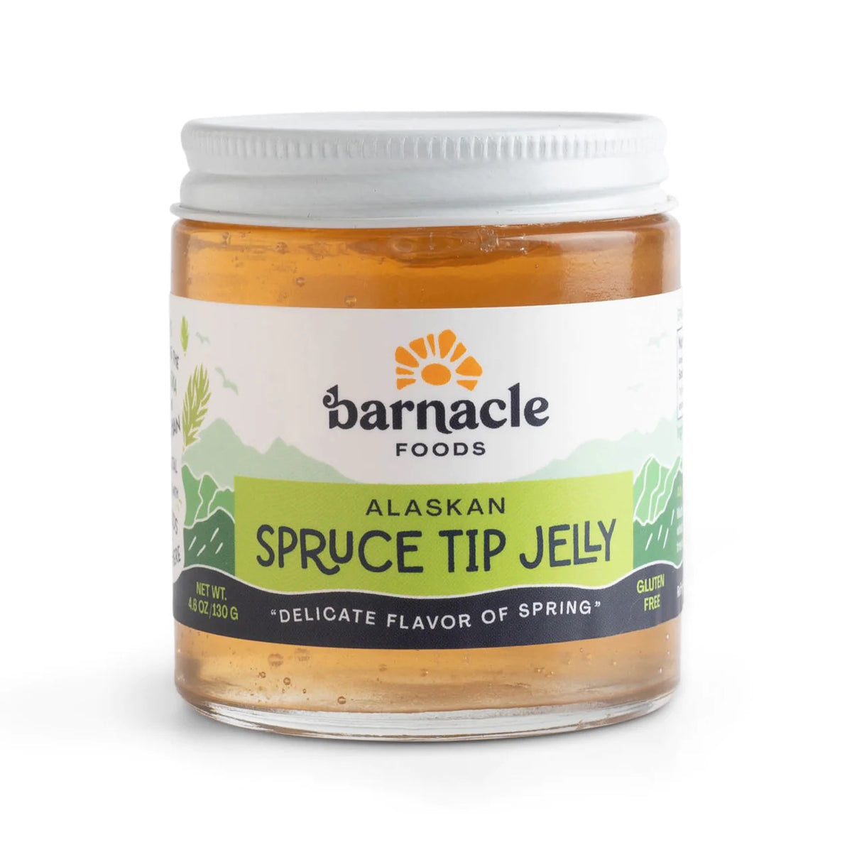 Alaskan Spruce Tip Jelly - barnacle foods - Bluecashew Kitchen Homestead