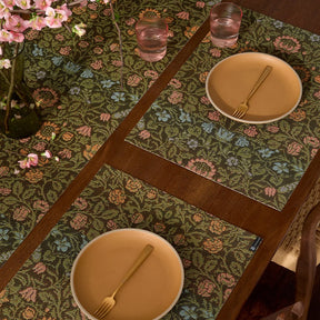 William Morris Placemat | Dark Multi - Chilewich LLC - bluecashew kitchen homestead